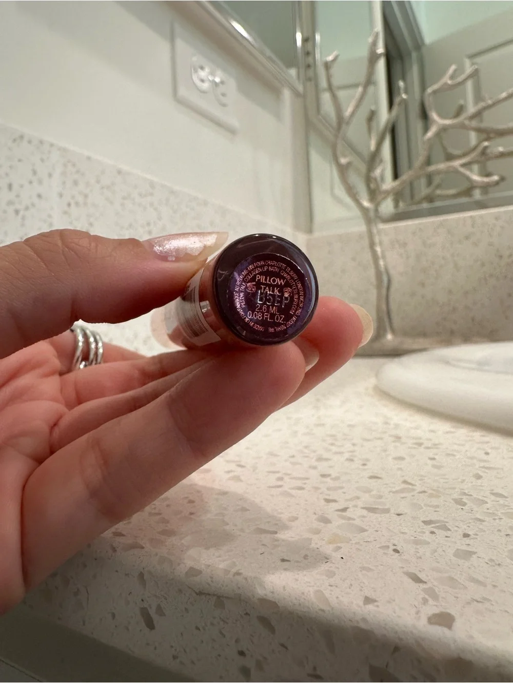 Charlotte Tilbury Collagen Lip Bath-  Pillow Talk Travel Size